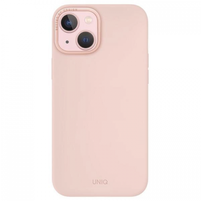 UNIQ - Uniq iPhone 15 Mobilskal Magsafe Lino Hue - Rosa