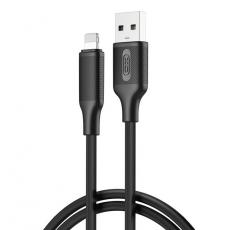 XO - XO USB-A Till Lightning Kabel 1m 2.4A NB265 - Svart