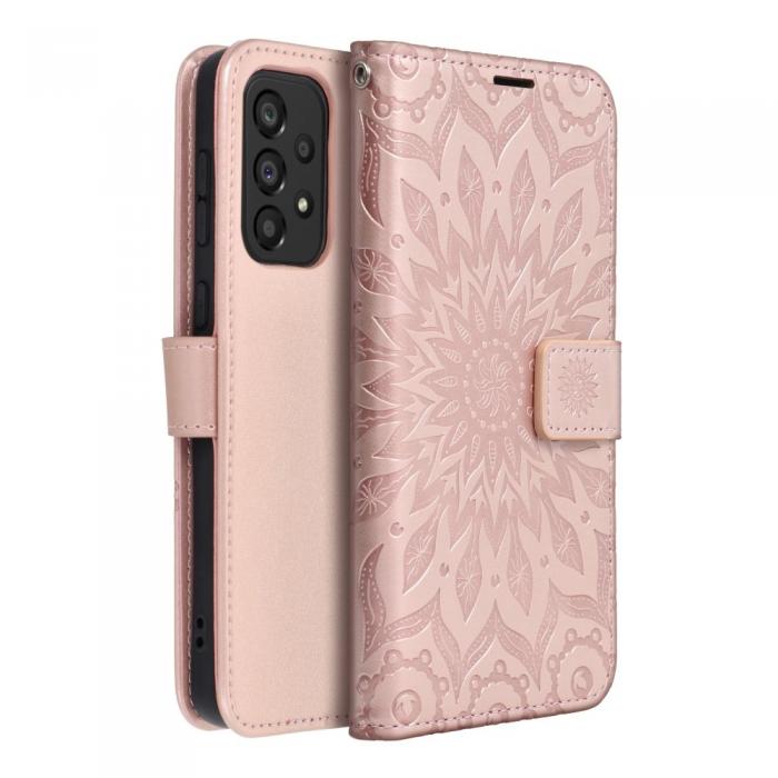 Forcell - Forcell Galaxy A33 5G Fodral Mezzo - Mandala Rosa guld