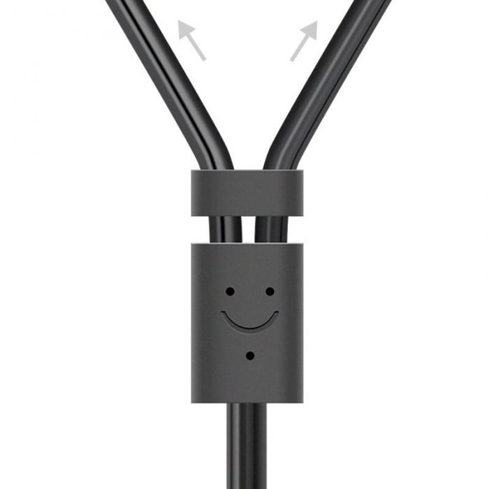 Ugreen - Ugreen 3.5 mm mini jack - 2RCA Audio Kabel 25 cm - Gr