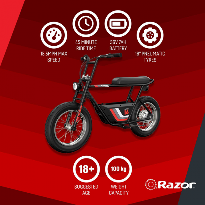 RAZOR - Razor Rambler 16 Electric Bike