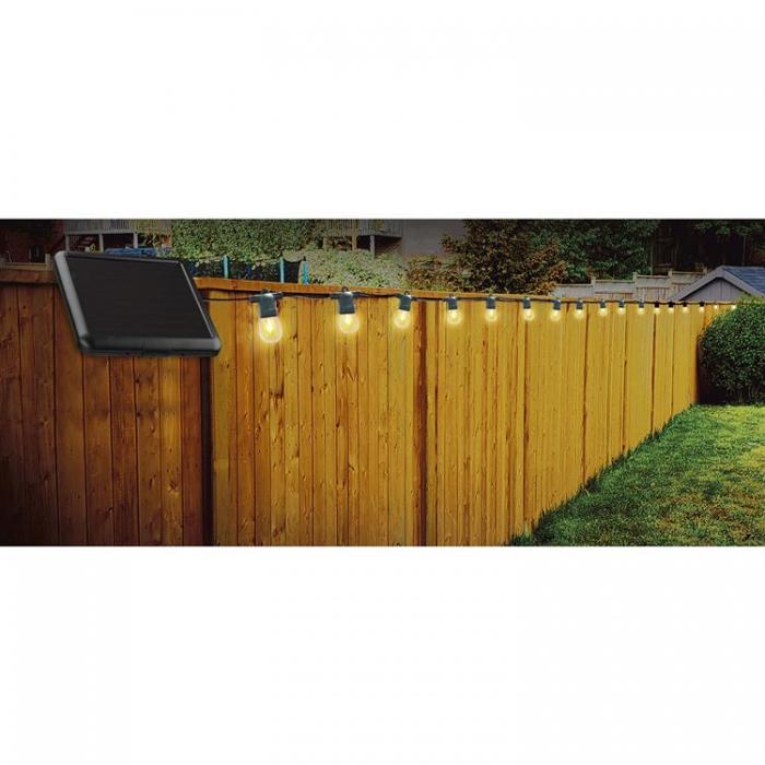 Forever Light - Forever Light SUNARI Solar Lampa LED Garland 7.5m 10 bulbs IP44