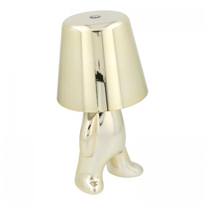 A-One Brand - Bordslampa Vid Sngen GOLD MAN Standing (model 8) MLTL