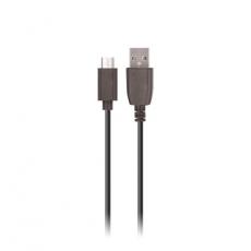 Maxlife - Maxlife kabel USB till microUSB 1m 2A - Svart