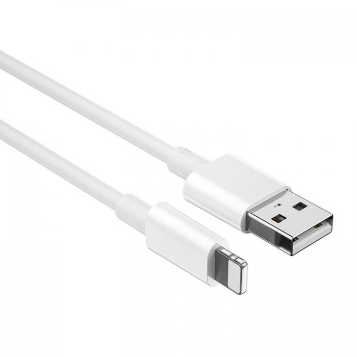 WIWU - WIWU USB Till Lightning 1.2m Kabel 2.4A C006 - Vit