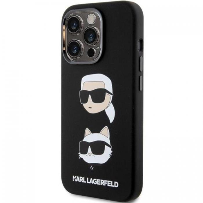 KARL LAGERFELD - KARL LAGERFELD iPhone 15 Pro Max Mobilskal Karl&Choupette Head