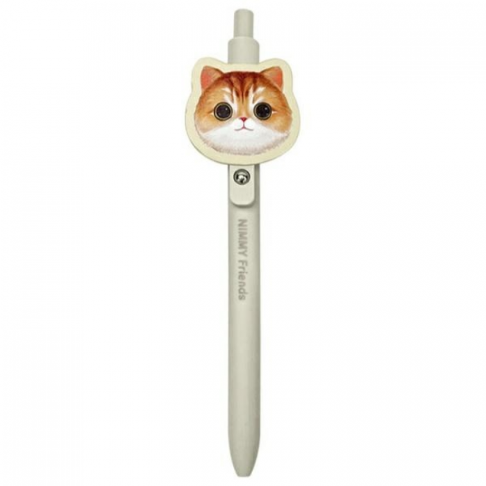 NIMMY - Nimmy Set 2in1 Notebook + Pen Big Eyed Pet 2.0 Cat - Khaki