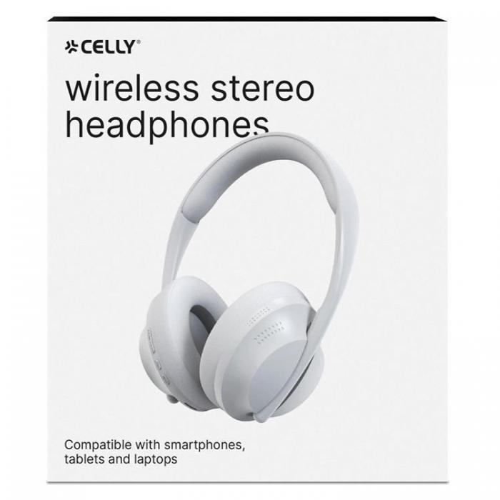 Celly - Celly Arcbeat Over-Ear-Hrlurar Trdlsa - Vit