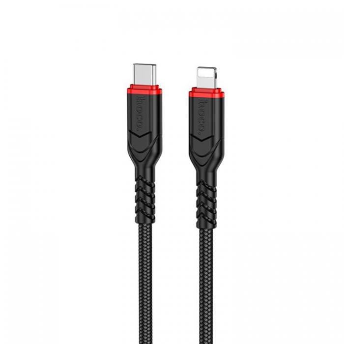 Hoco - Hoco USB-C till Lightning 27W 3m Kabel X59 - Svart