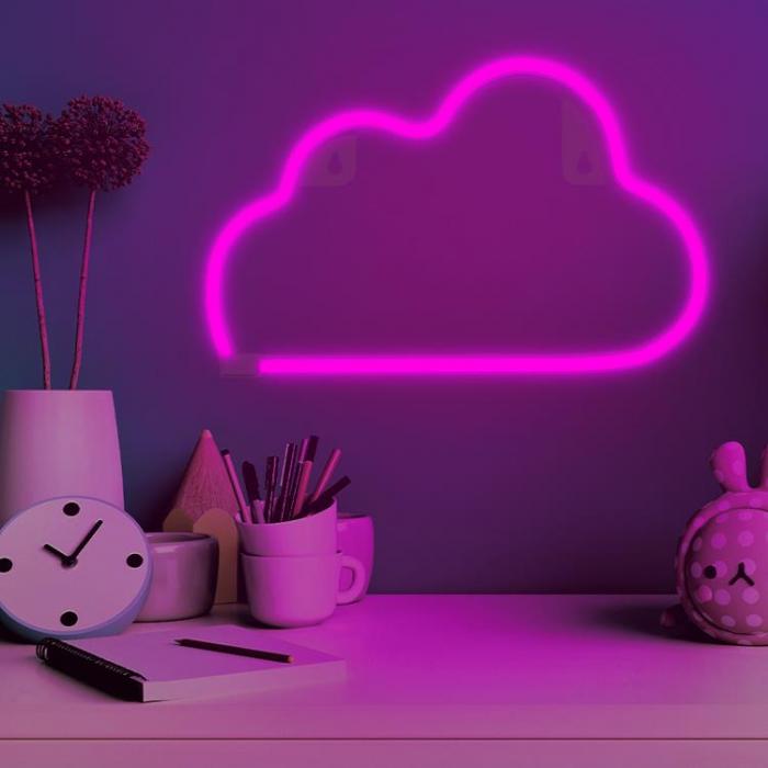 Neolia - Neolia Neon LED Light CLOUD NNE25 - Rosa