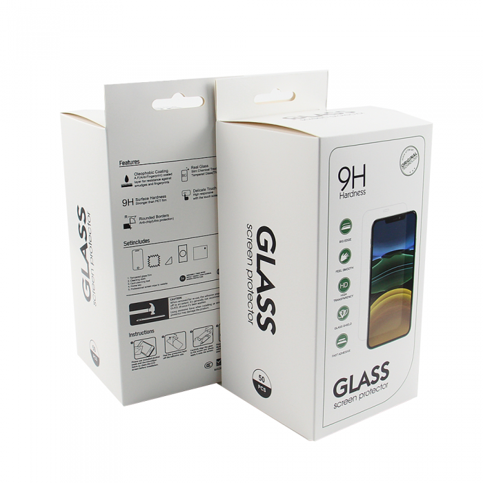 OEM - Skyddsglas Hrdat fr iPhone 14 Pro Max 50-pack