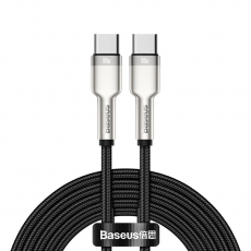 BASEUS - Baseus USB-C - USB-C Kabel Cafule Series Metal Data 100W 5A 2m
