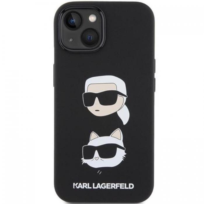 KARL LAGERFELD - Karl Lagerfeld iPhone 15/14 Plus Mobilskal Silikon Karl&Choupette