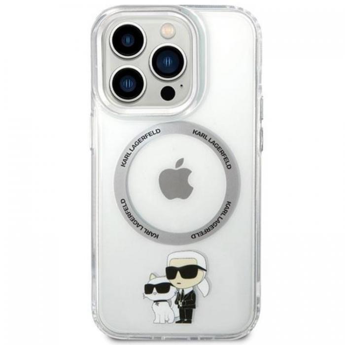 KARL LAGERFELD - Karl Lagerfeld iPhone 14 Pro Mobilskal Magsafe Iconic Karl