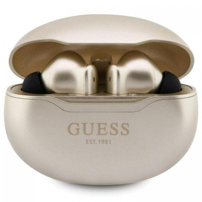 Guess - Guess TWS EST Bluetooth In-Ear Hrlurar + Dockingsstation - Guld