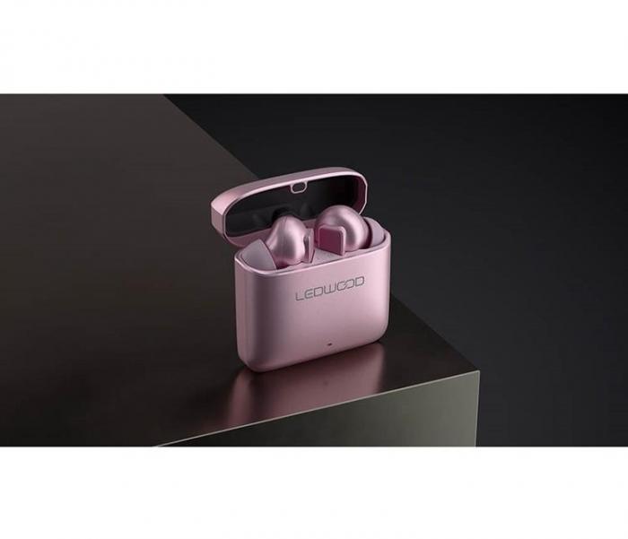 Ledwood - LEDWOOD Hrlur Titan TWS True Wireless In-Ear - Rosa