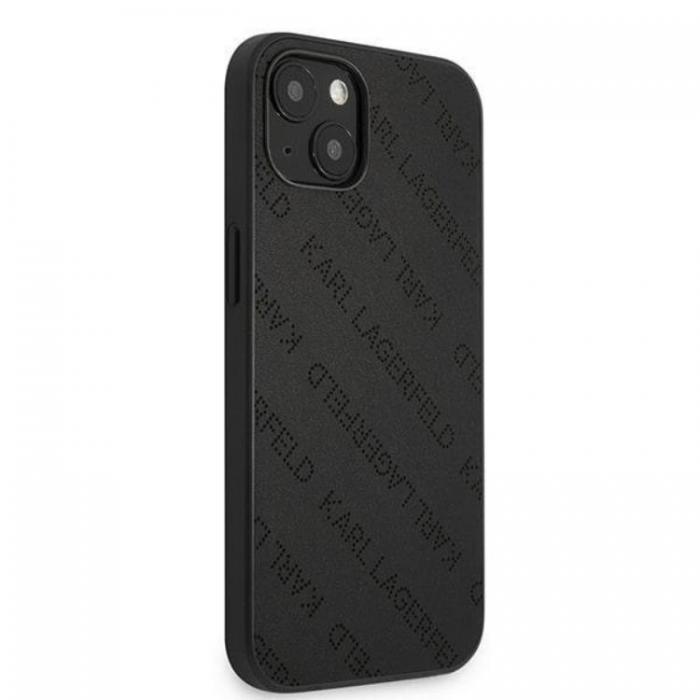 KARL LAGERFELD - Karl Lagerfeld iPhone 13 mini Skal Perforated Allover - Svart