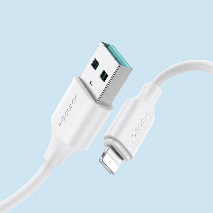 Joyroom - Joyroom USB-A till Lightning kabel 1m - Vit