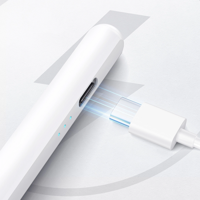 Joyroom - Joyroom Active Stylus Penna 130mAh USB-C - Vit