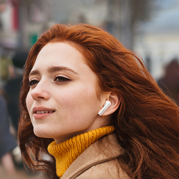 Ugreen - Ugreen TWS In-Ear Hrlurar Bluetooth 5.2 ANC HiTune T3 Active - Vit