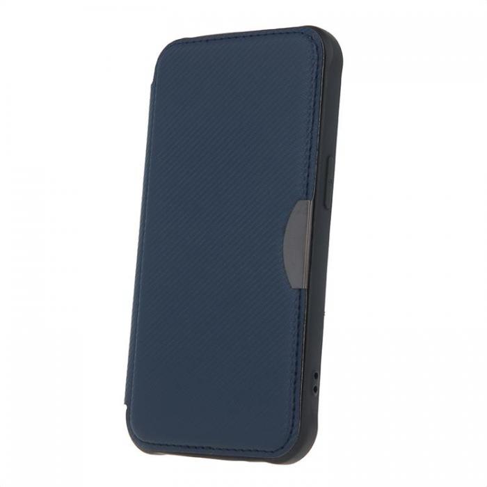 A-One Brand - iPhone 11 Plnboksfodral Smart Carbon - Bl