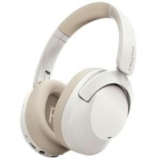 Creative - Creative Over-Ear Hörlurar Trådlösa Bluetooth ANC Zen Hybrid 2 - Cream