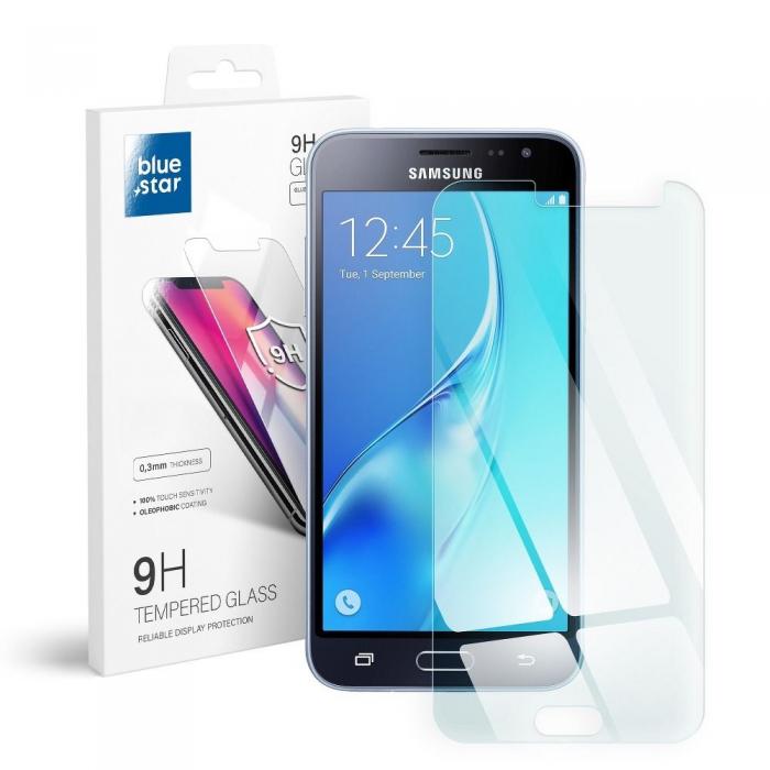 Blue Star - Blue Star Samsung Galaxy J3 (2016) Skrmskydd av Hrdat Glas