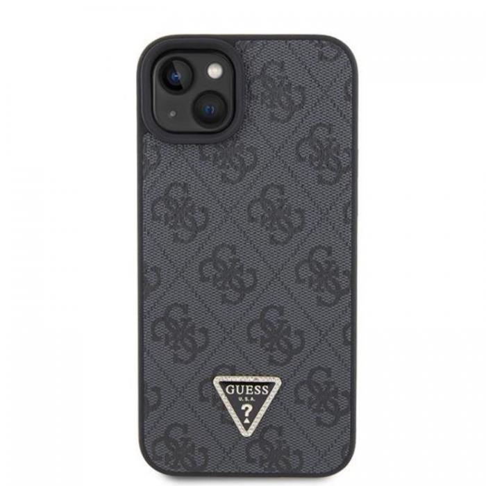 Guess - Guess iPhone 15 Mobilskal Diamond Triangle - Svart