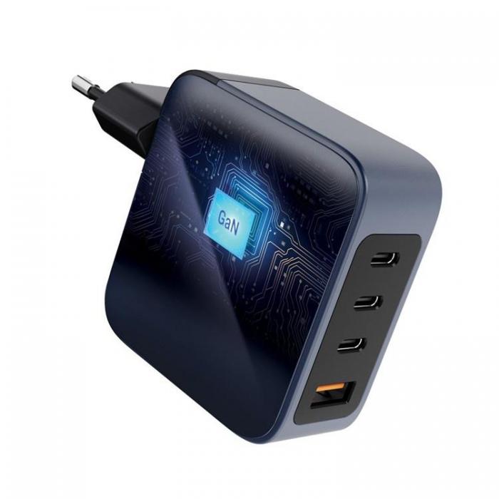 Forcell - Forcell F-Energy GaN Vggladdare 100W 3xUSB-C 1xUSB-A - Gr