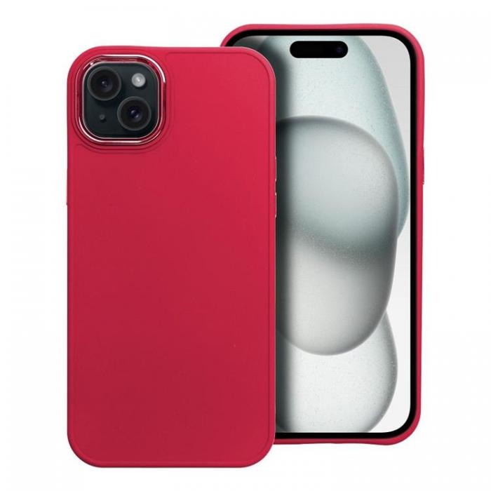 A-One Brand - iPhone 15 Plus Mobilskal Frame - Magenta