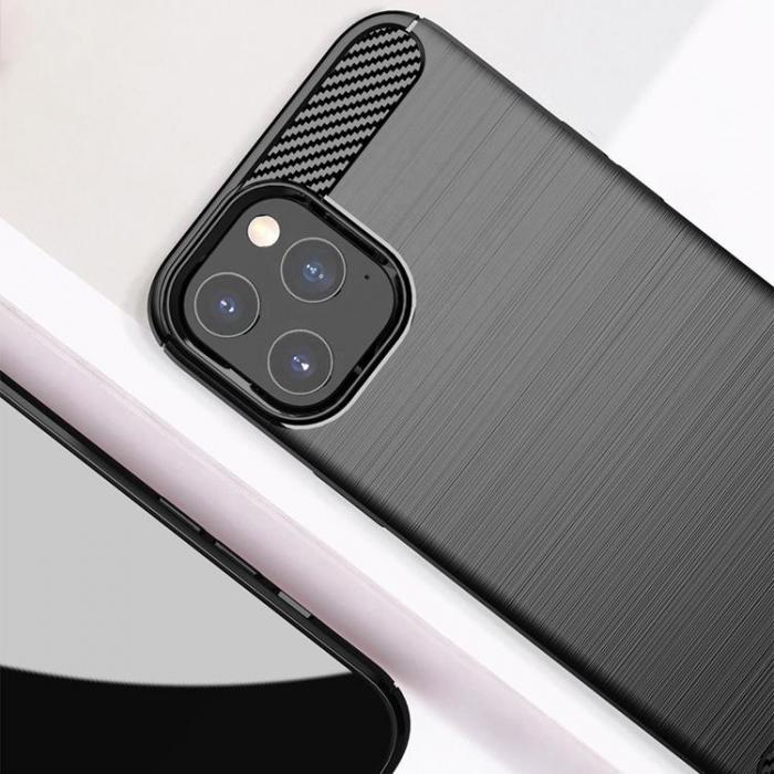 OEM - Forcell iPhone 11 Pro Skal Carbon - Svart