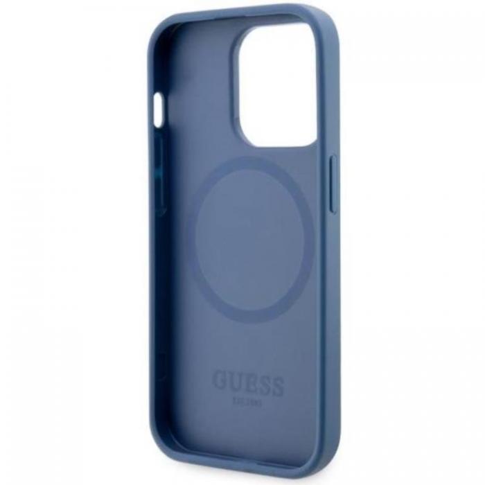 Guess - Guess iPhone 14 Pro Max Mobilskal MagSafe Printed Stripes