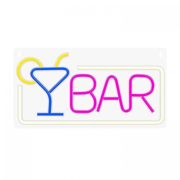 Forever Light - Forever Light LED Neon PLEXI BAR FPNE01X - Flerfrgad