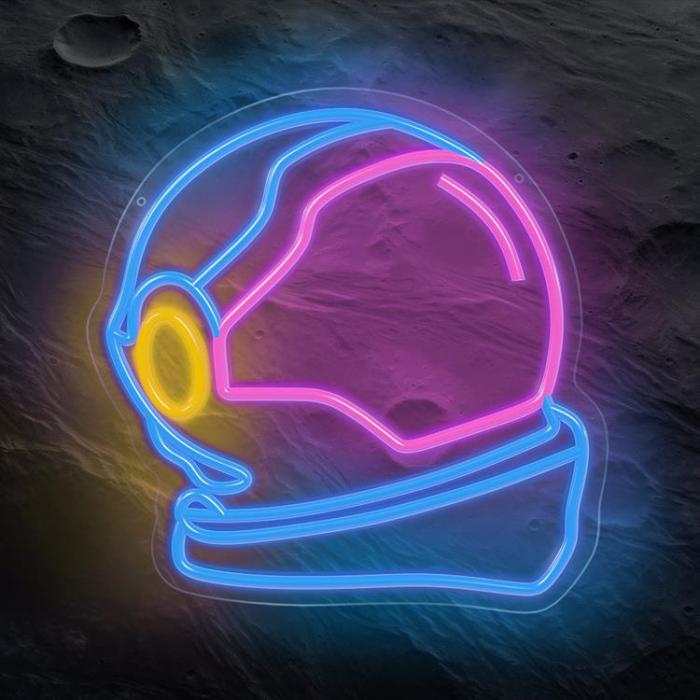 Forever Light - Forever Light Neon LED PLEXI ASTRONAUT FPNE22 - Flerfrgad