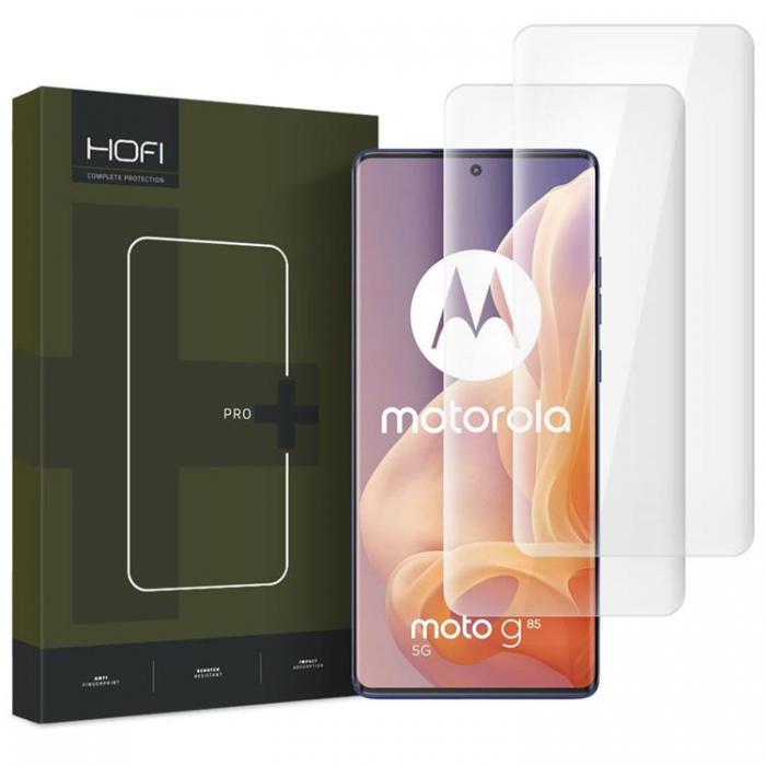 Hofi - Hofi [2-Pack] Motorola Moto G85 5G Hrdat Glas Skrmskydd UV Pro Plus