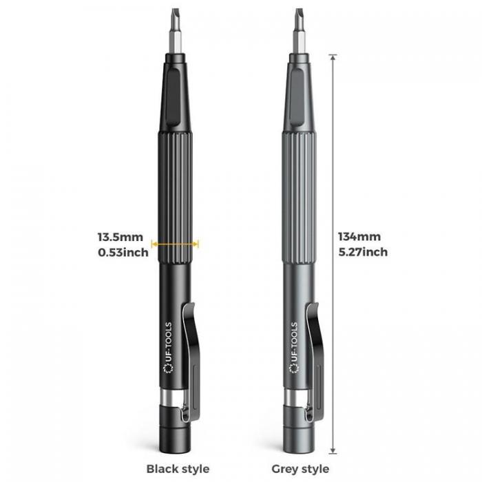 A-One Brand - UF-TOOLS - 13-i-1 Precisionsskruvmejsel med 