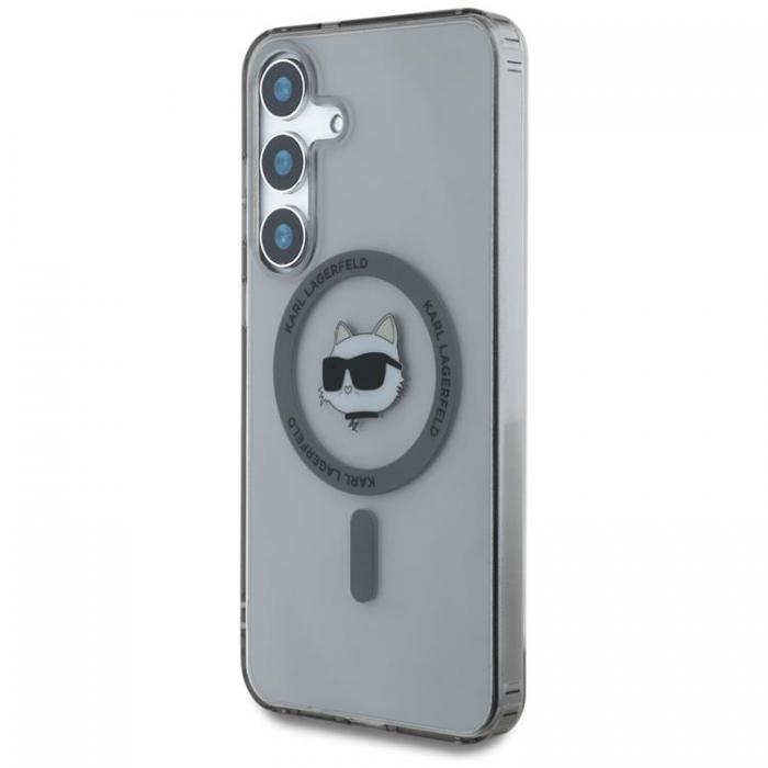 KARL LAGERFELD - Karl Lagerfeld Galaxy S25 Plus Mobilskal MagSafe Choupette Printed Logo - Svart