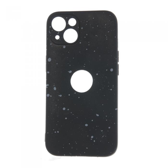 OEM - iPhone 14 Plus skal svart granit  Stilrent skydd