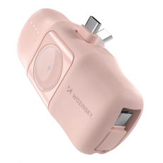 Wozinsky - Wozinsky USB-C Mini Powerbank 15W 5000mAh - Rosa