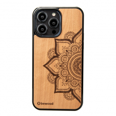 Bewood - Bewood iPhone 15 Pro Max Mobilskal Mandala Applewood