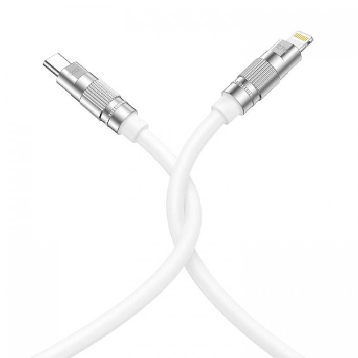 XO - XO USB-C till Lightning kabel 27W 1.2m NB-Q228A - Vit