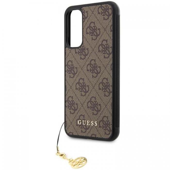 Guess - Guess Galaxy A34 5G Mobilskal Charms Collection - Brun