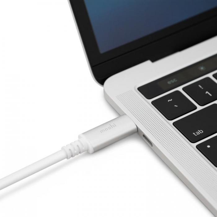 Moshi - Moshi USB-C Till Displayport Kabel 1.5m - Vit