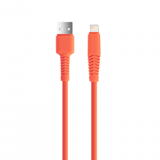 Setty - Setty USB Till Lightning 1.5m Kabel 2.1A KSA-L-1.5210 Orange