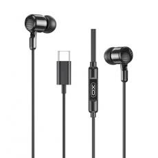 XO - XO In-Ear Trådbundna Hörlurar USB-C EP81 - Svart