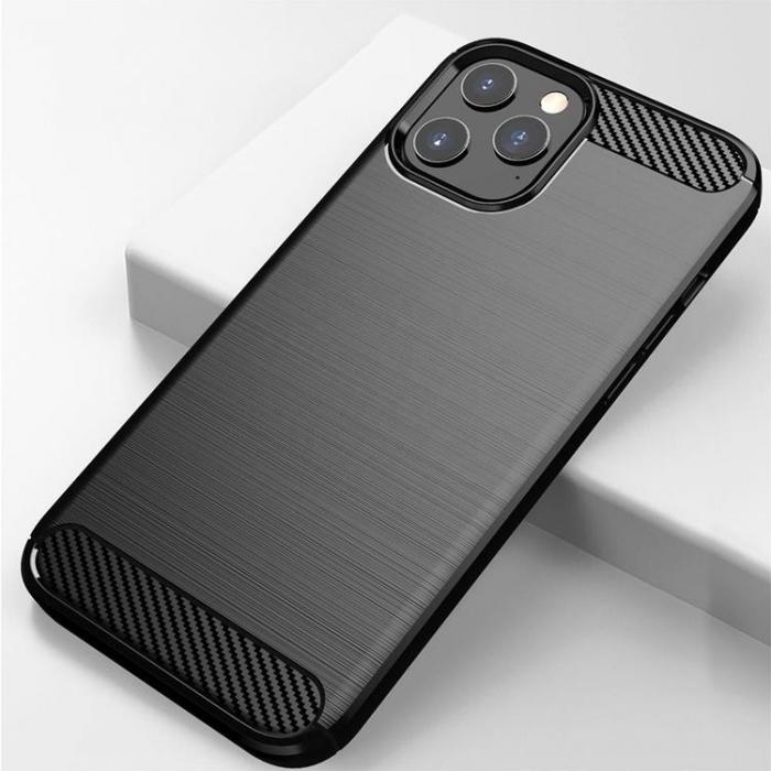 OEM - Forcell iPhone 11 Pro Skal Carbon - Svart