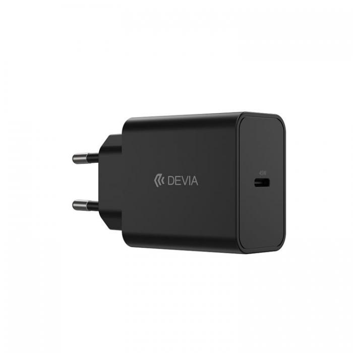 Devia - Devia Raket Snabbladdare USB-C 45W PD USB-C/USB-C Kabel