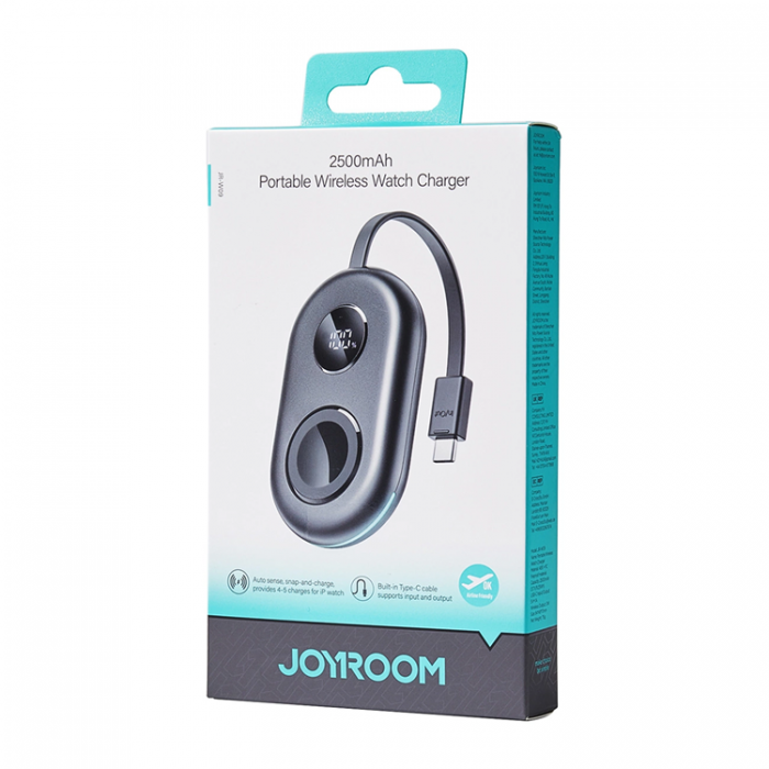 Joyroom - Joyroom 3W Trdls Laddning Powerbank 2500mAh fr Apple Watch