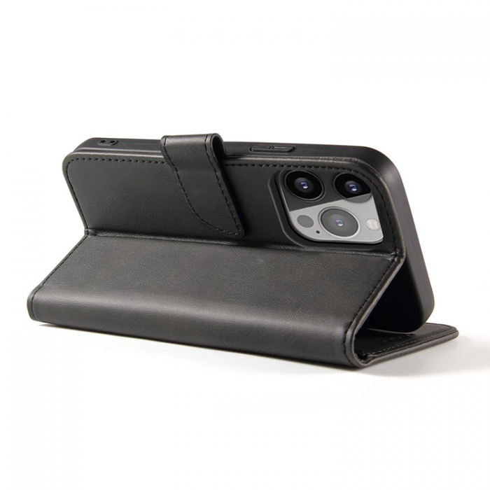 A-One Brand - Galaxy S23 Plnboksfodral Magnetic Flip Kickstand - Svart