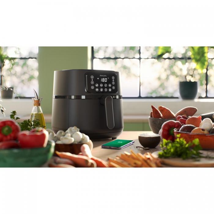 Philips - Philips Airfryer Cosmos XXXL Connected App WiFi HD9285/93